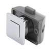 CENPEK Square Cupboard Push Button Lock Metal Drawer Knobs Door