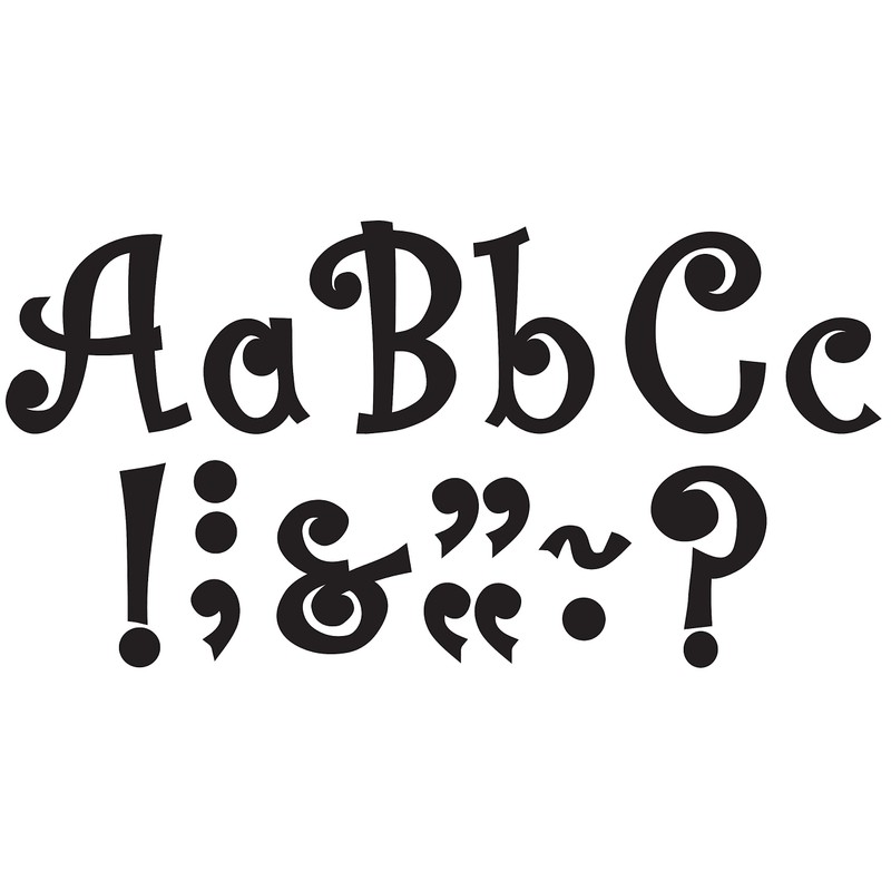 Teacher Created Resources 5-Inch Bling Letters with Jewels