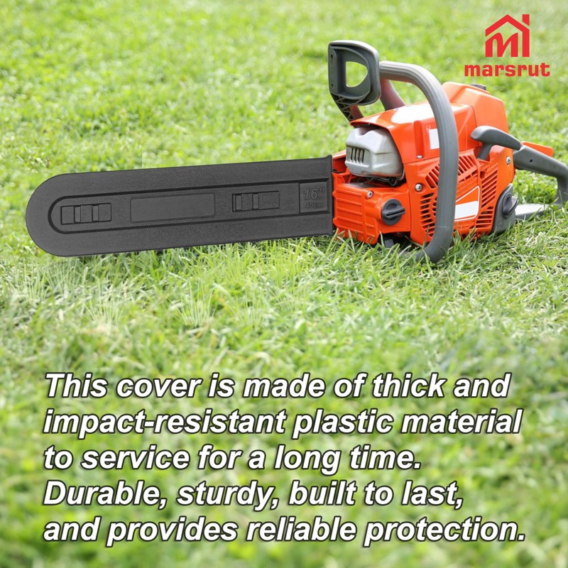 Chainsaw Bar Cover for 16 Inch Saw Blade Chain Scabbard