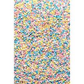 SPRINKLY - Matt Sugar Confetti - Pink, White, Yellow & Blue - 500g