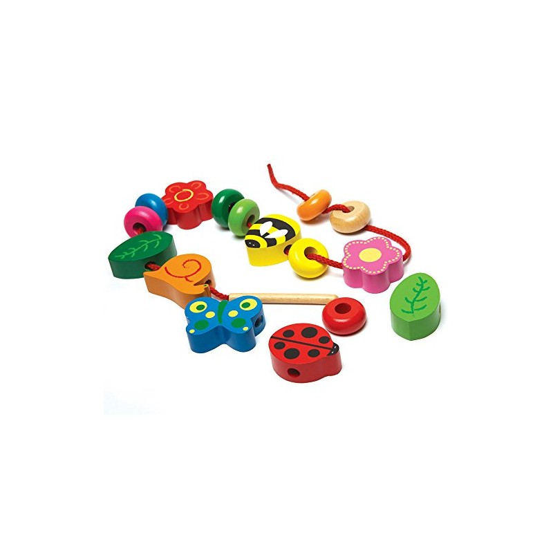 Tidlo Nature Lacing Beads