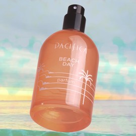 Pacifica Beauty Beach Day Spray Perfume, Natural & Essential Oils, Salt, Sandalwood, Orange Flower, Smoke Notes, Eau de Toilette, 2 oz