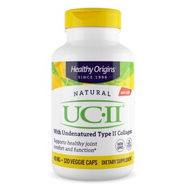 Healthy Origins UC-II (Undenatured Type II Collagen) 40 mg, 120 Veggie Caps