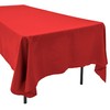 AK Trading 60 x 102-h Rectangular IFR Polyester Tablecloth -