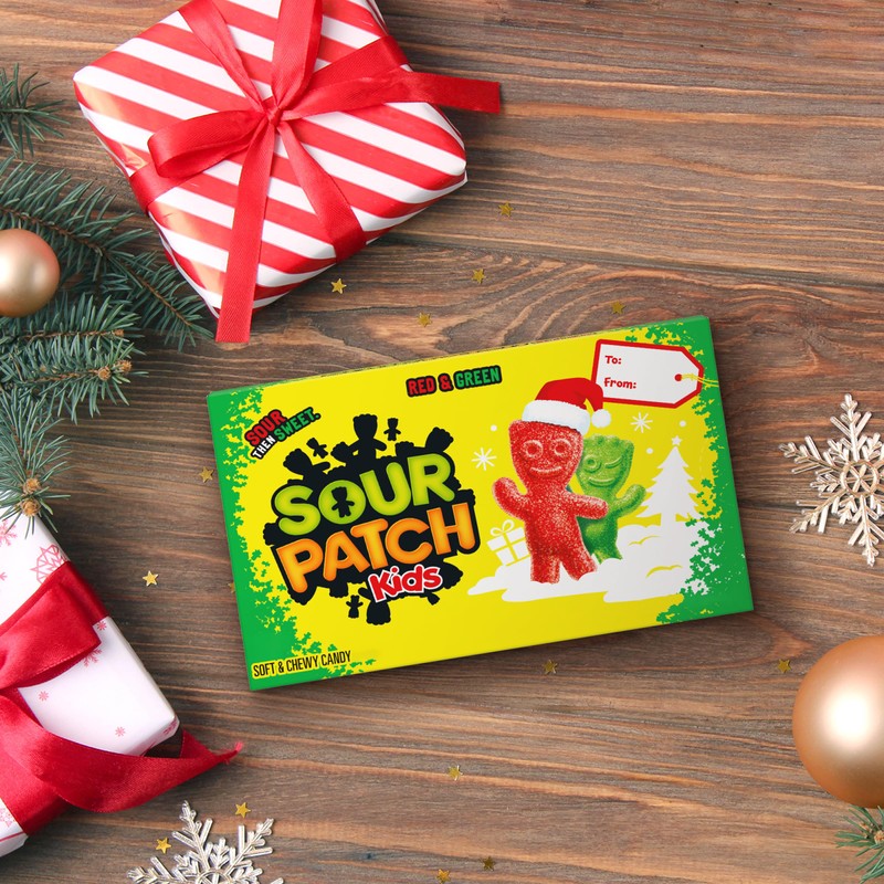 SOUR PATCH KIDS Red & Green Soft & Chewy Holiday