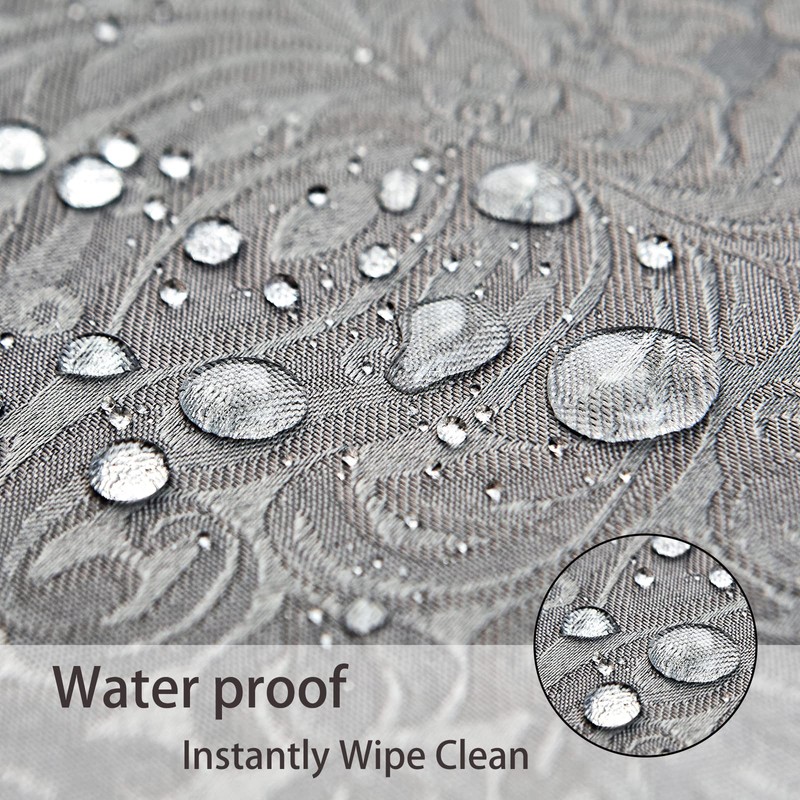 HomeJoy Rectangle Table Cloth, Waterproof Wrinkle Resistant Washable Jacquard Polyester