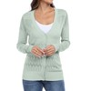 GRECERELLE Cardigan for Women Elegant Lightweight Thin Summer Cardigan with