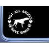 German Shorthair Pointer Sticker Angel OS 326 vinyl 6" Decal