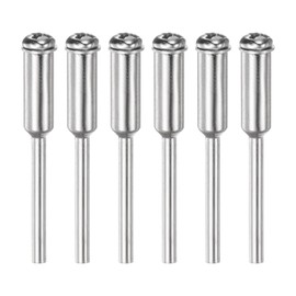 sourcing map 6pcs Cut Off Wheel Screw Mandrel 2.35mm Shank Dia Cutting Disc Holder for Rotary Tools