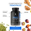 Pros Blend de 180 Cápsulas. Ingredientes naturales: Ciruelo Africano, Curcuma