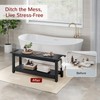Stoog 41" Large Shower Bench, Waterproof Shower Stools with 400