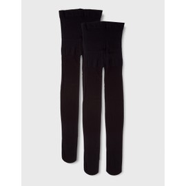 Atsugi FP80422P School Time, School Tights, 40 Denier, Girls', Black