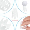 PATIKIL Golf Simulator Tees, 20Pcs Plastic Golf Tees Mat Practice