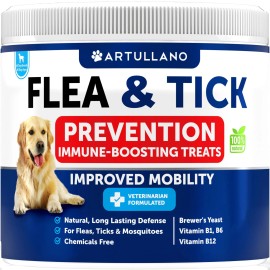 UD_Canine Flea Supplement Chews   All Canine Breeds   Duck Flavor   Dog Immunity Support