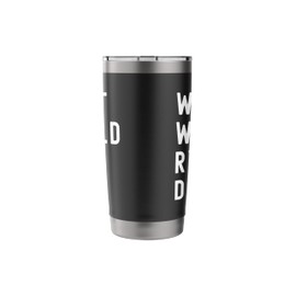 What Would Ryan Do? Stainless Steel Insulated Tumbler