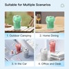 Dental Flossers with Floss Picks Portabl Case,50 Count LIAMOSS Minty
