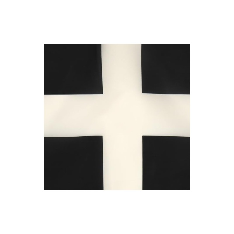 AZ FLAG Saint Piran's Flag 18'' x 12'' cords -