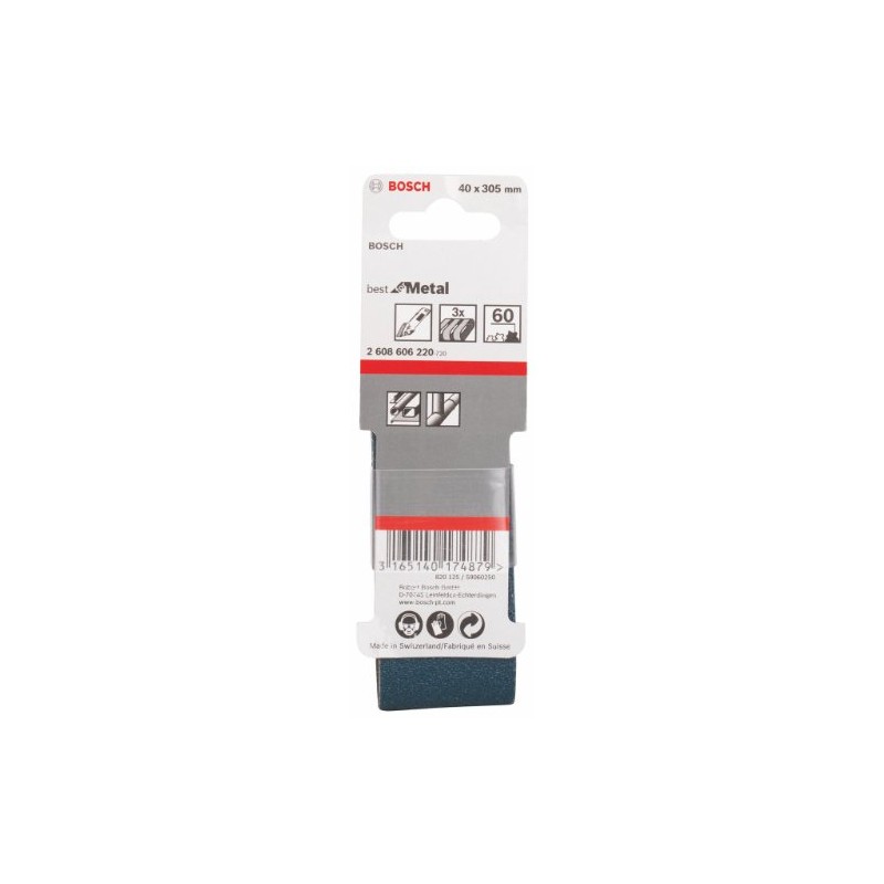 Bosch 2608606220 40 x 305 mm Sanding Belts