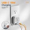 Wall Charger Block, 3 USB Charging Ports (1 USB C)