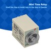 Time Delay Relay Long Lasting Fine Workmanship Small Volume ABS