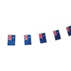 Australia Flag 40 Pack Garland 45 Feet National Flags 5.5