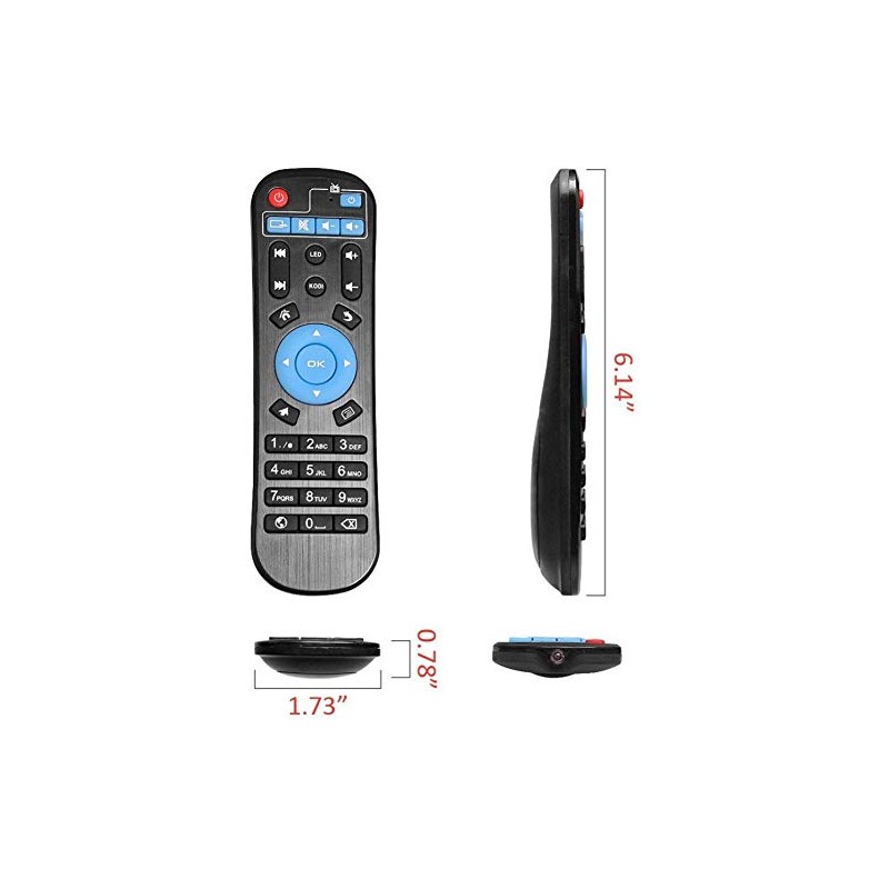 Replacement Remote Control for T95Z Plus, T95W T95U T95V T95K