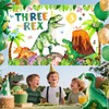 Three Rex Birthday Party Decorations Boy Dinosaur 3rd Birthday Party
