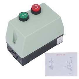 Magnetic Electric Motor Starter IP55 Waterproof Motor Start Control Switch Single Phase 220 230V 3 Phase 380 400V