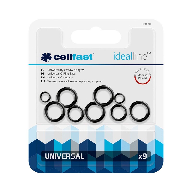 cellfast CellPRO O-Ring Sealing Ring Set Multi-Purpose for Water Devices