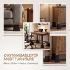 Bed Risers 8-Pack - Stackable Furniture Lifts for 3, 5