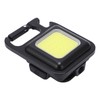 Mini Flashlight 500lm Lighting Portable USB Charging 180° Folding Handle