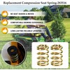 VIQAEKK 283516 Riding Lawn Mower Compression Seat Spring, 2 Pack