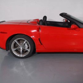 autopart2021 Glossy Black Rear Fender Air intake Frame Trim Molding For Corvette C6 05-13 US