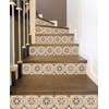 AMAZING WALL Talavera Spanish Bohemian Tiles Style Stairs Self Adhesive