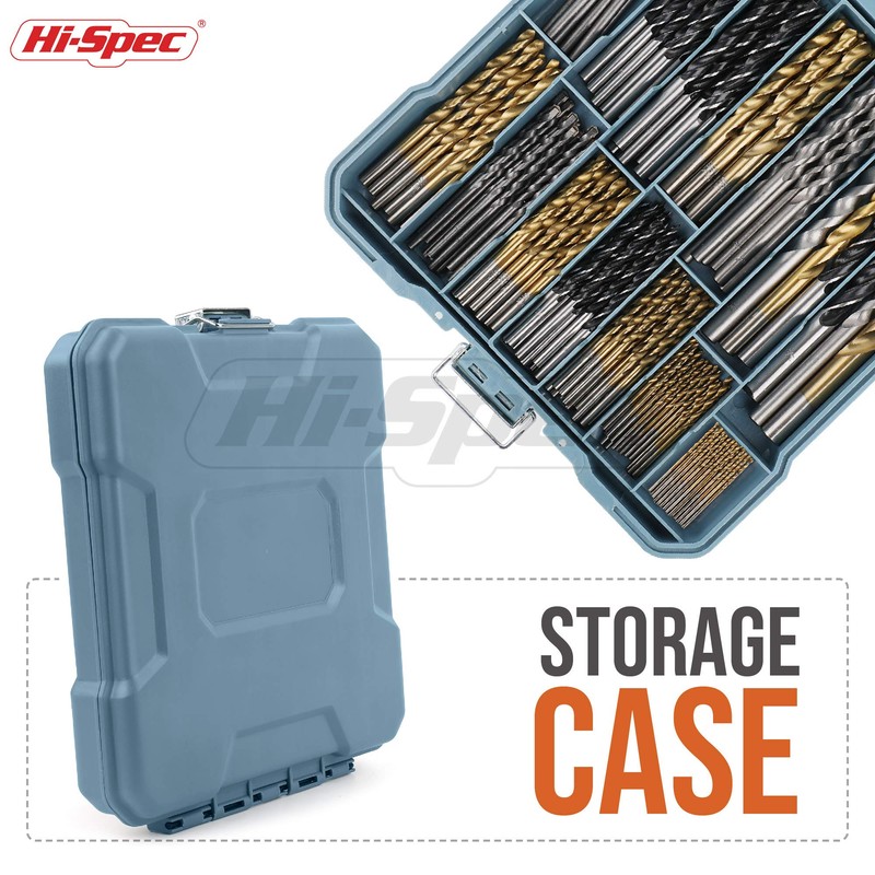 Hi-Spec Hi-Spec 130pc Mixed Multi Drill Bit Set. 1 to