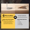 FM FastenMon #10x2-1/2 Stainless Steel Deck Screws, 304 Grade, 300