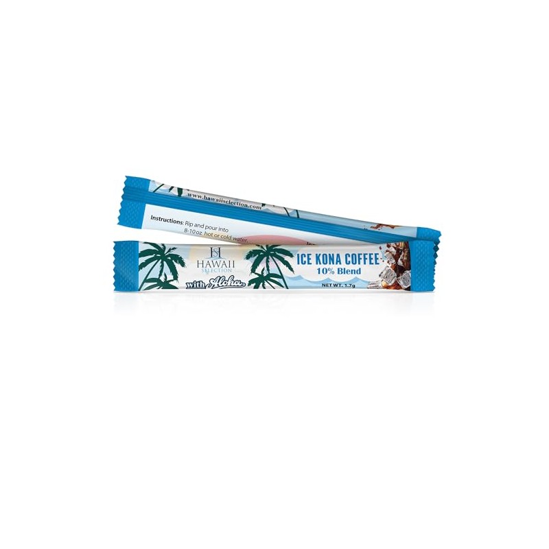 Hawaii Selection/Ice Coffee 10% Kona Blend/Spray Dried Instant Stick Type/