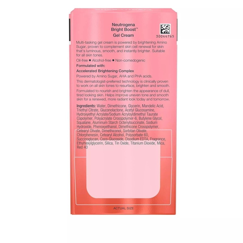 Neutrogena Bright Boost Brightening Moisturizing Face Cream 1.7fl oz