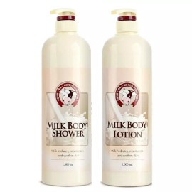 부드러운 우유 보습 케어 바디로션 1개 바디워시 1개 Gentle Milk Moisturizing Care Body Lotion 1ea Body Wash 1ea