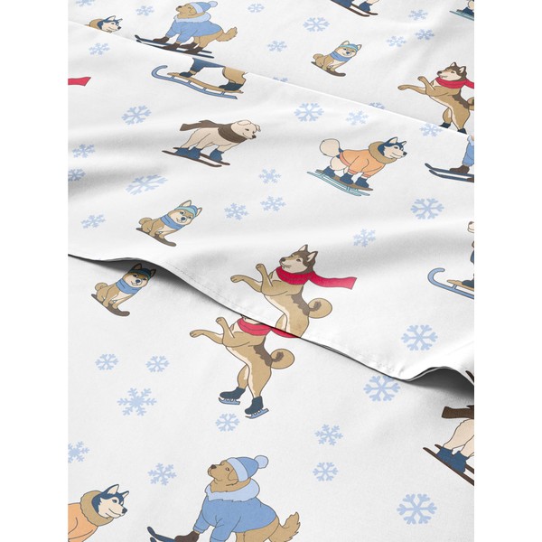 Christmas Sheets Twin - 3 Piece Deep Pocket Christmas Sheet