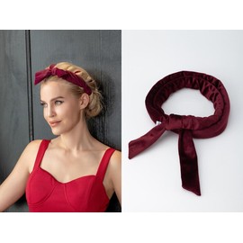 Heatless curling ribbon / Made in USA / Cotton velour / Heatless Curls / Beachy waves / Beach hair. - Color: Pink