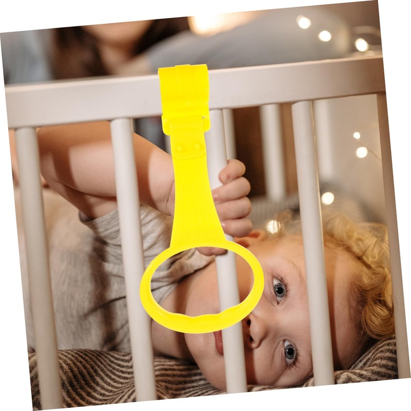 SHOWERORO Infant Bed Pull Rings 2 Pack Crib Hanging Rings