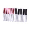TOVINANNA 3sets Mini Lip Gloss Tube Plastic Lip Gloss Bottle