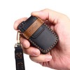 SANRILY Leather Key Fob Cover for Toyota 4runner 2021 Tacoma