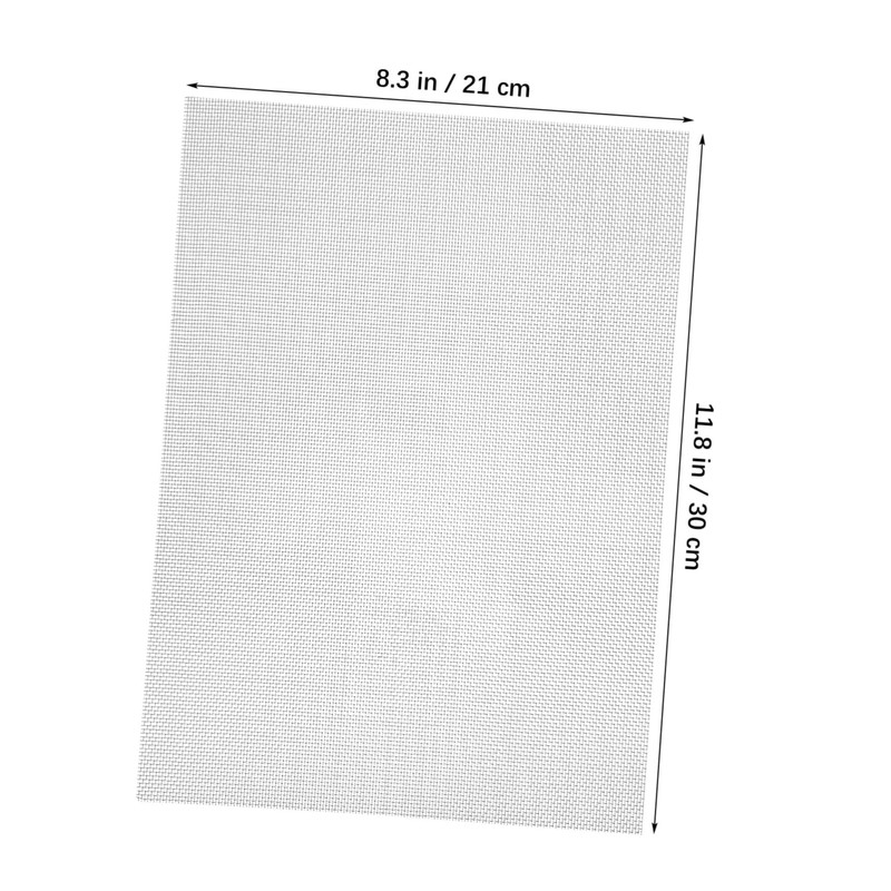 Kichvoe 6pcs Stainless Steel Mesh Screen Woven Vent Mesh for