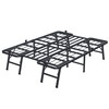 VIPSHOW 14 Inch Full Metal Bed Frame Folding Bed Frame
