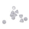 10pcs Sound Amplifier Open Domes Single Layer Washable Reusable Silicone