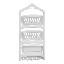 Yuliana Porta Shampoo Organizador De Baño Plástico Colores Yuliana