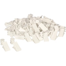 KOTARBAU® Curtain Clips for Ceiling Rails for Curtains Set of 100 Curtain Rolls