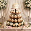 Cupcake Stand 5Tier Round Rustic Cupcake Stand Holds